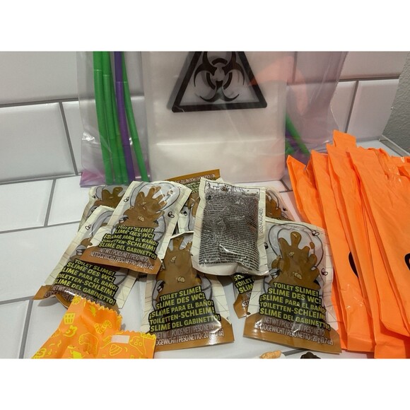 Gross Giggles Party Kit - Juice Pouches, Slime, Gross Mini Brands Merc - 10 kids - Picture 3 of 8